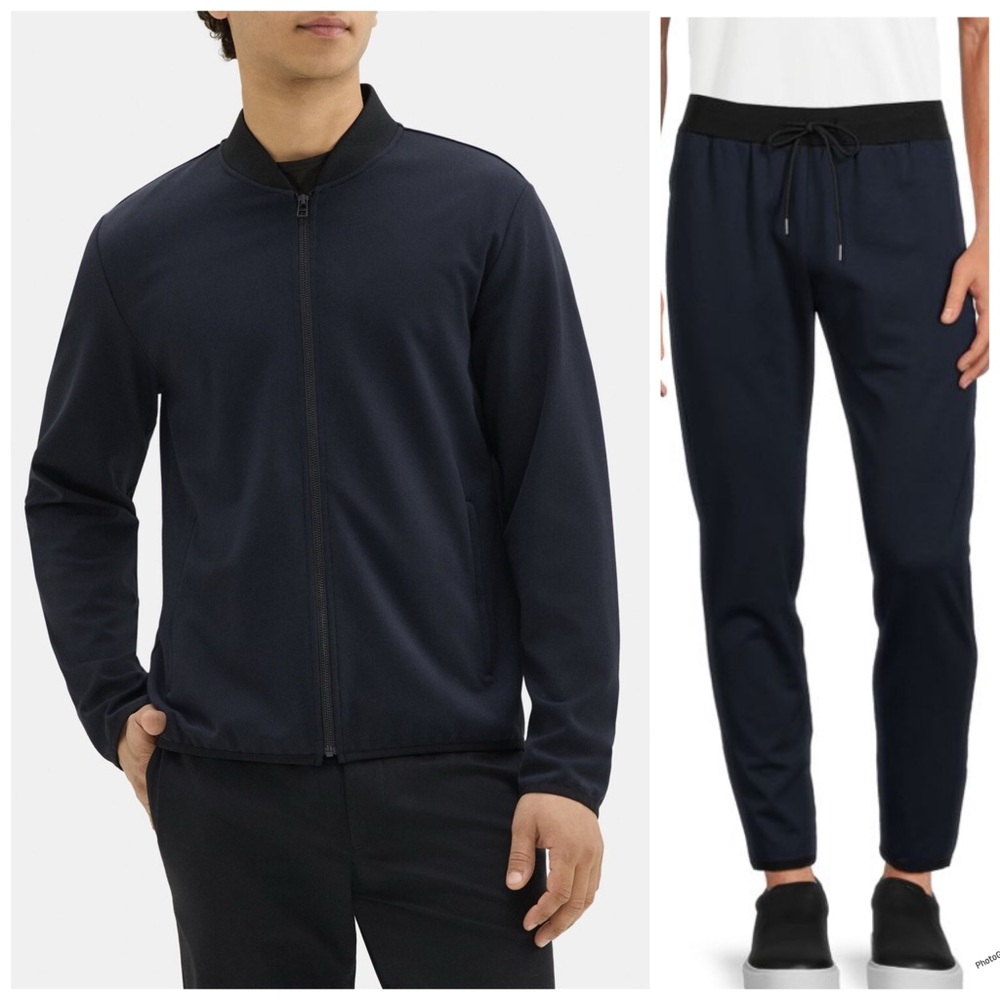 Theory Jersey Stealth Plinth Bomber Jacket‎ (XXL)and Demir Jogger (XL) Set